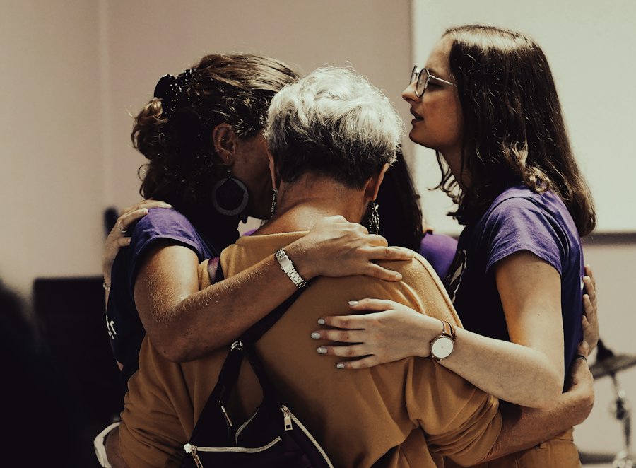 Standing with victims and their families