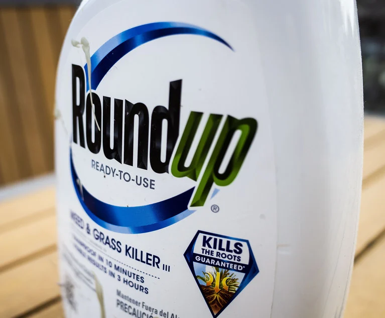 Roundup weed killer