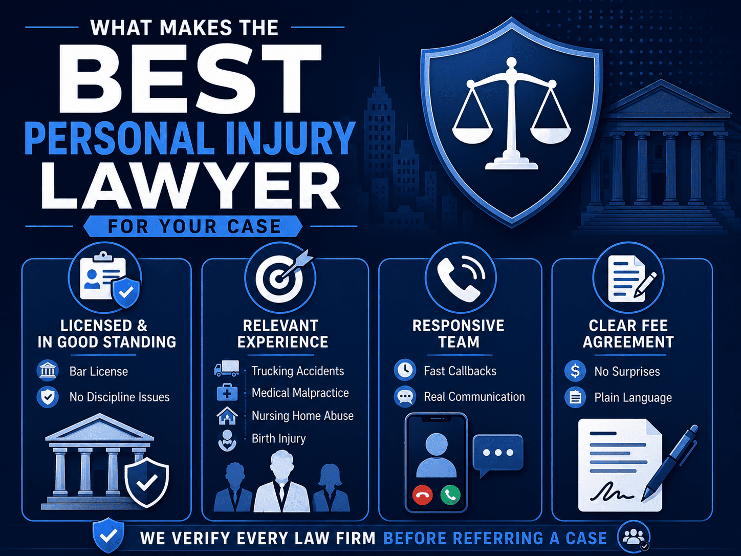 A wrongful death attorney reviewing a case with a family