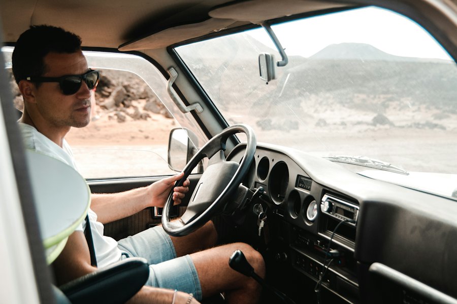 A commercial driver at the wheel - hours-of-service and ELD logs are key evidence